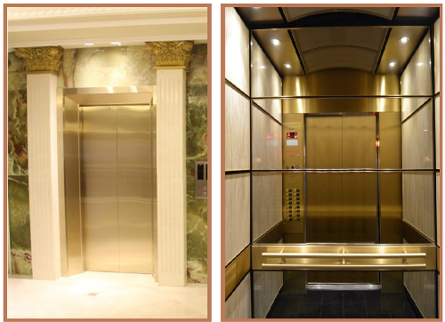 kích thước thang máy gia đình 350kg